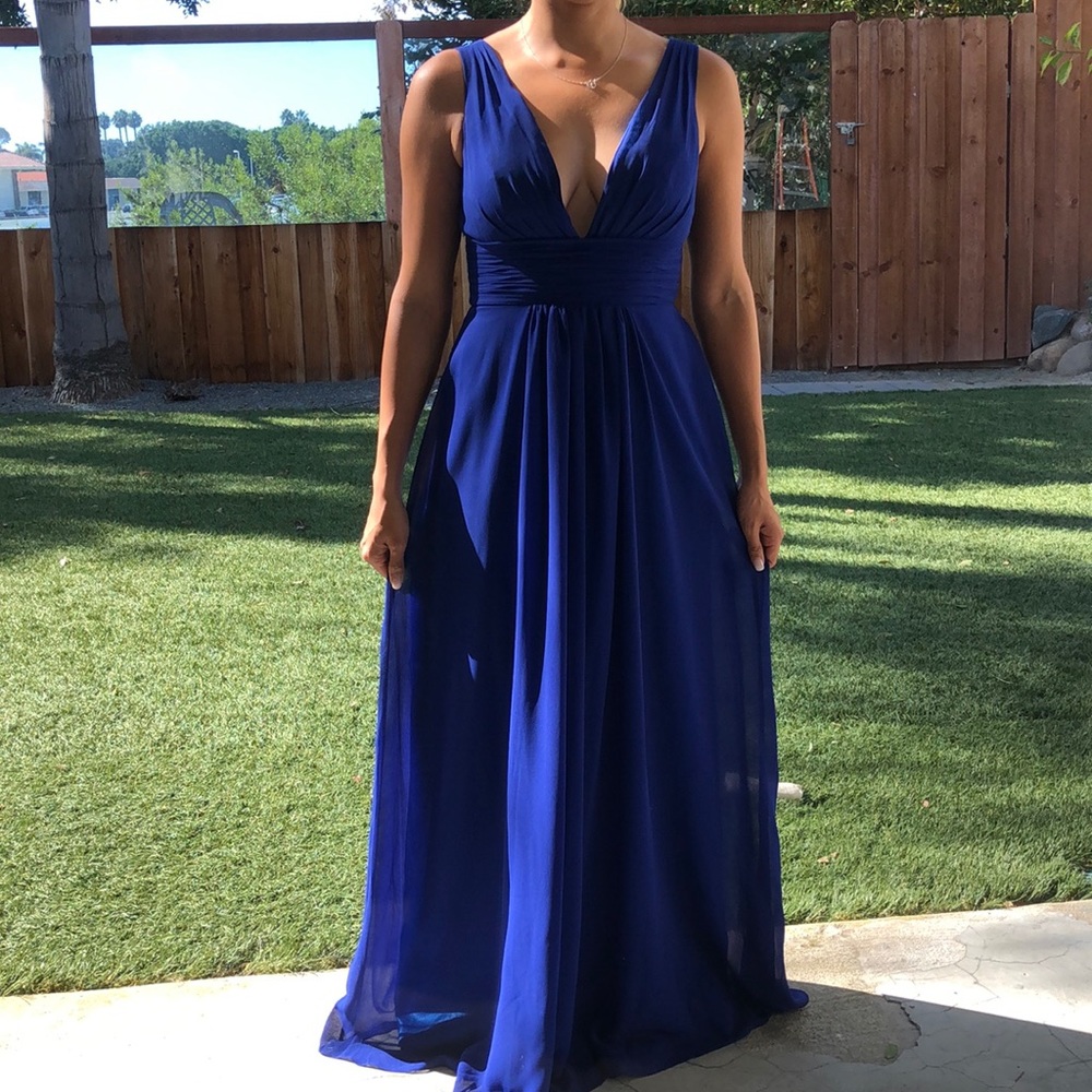 Blue Bridesmaid Dress Size 6